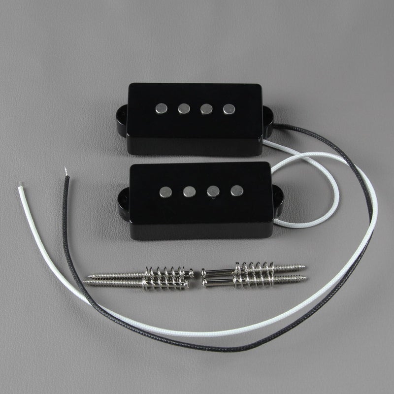 FLEOR Alnico 5 P Bass Pickups Humbucker Pickup for 4 String P Bass Replacement - Image 3